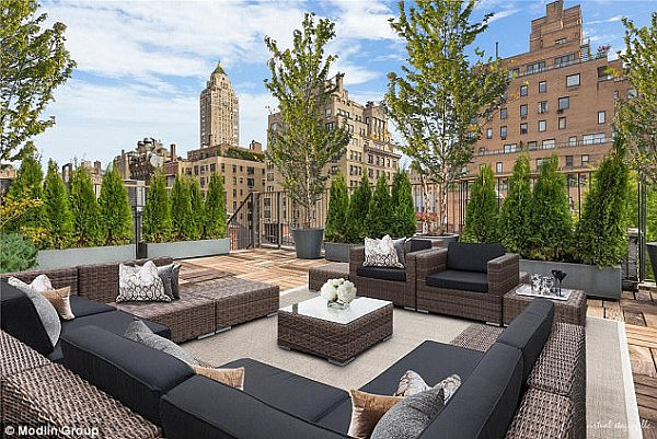 Entertaining: Guests can make use of a stunning outdoor area with ample space to mingle 
