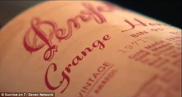 The 63 bottle set has one bottle from every year since the first Grange set in 1951 to the most recent vintage in 2013 
