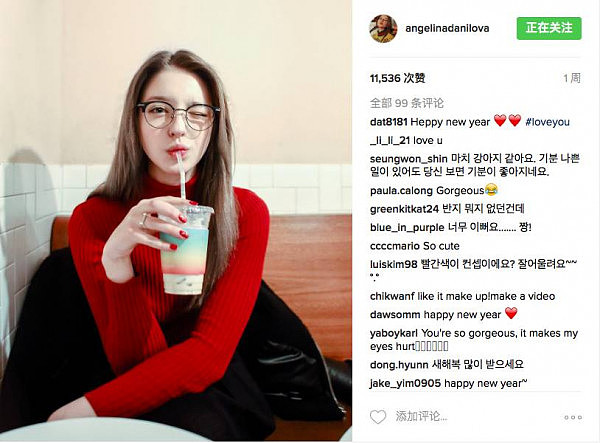 俄罗斯“最美少女”韩国留学 颜值秒杀整容女星 什么都没做成了网红 - 23