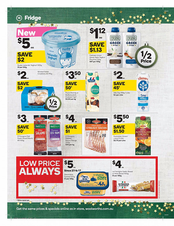 Woolworths 11月29日至12月5日特价集锦 无籽葡萄大米大桶冰淇淋半价！ - 18