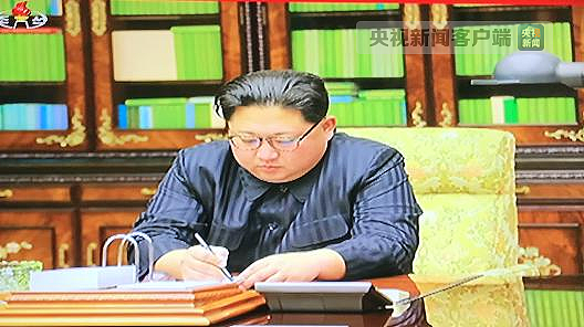 朝鲜发射新型洲际导弹 金正恩亲笔签署发射令曝光