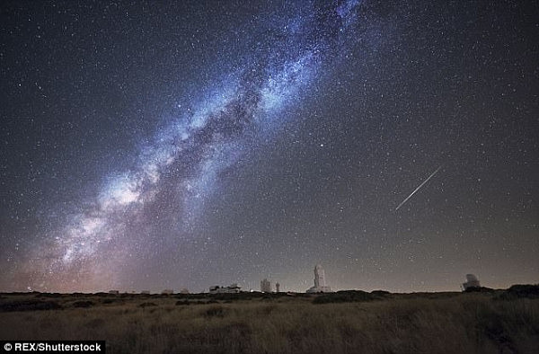 Another stunning annual meteor event is the Perseid meteor shower (photographed in Spain)
