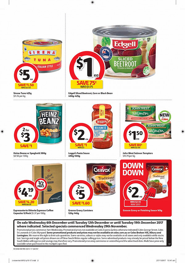 Coles 12月6日至12日特价集锦 虾饺电动牙刷鱼油半价！ - 17