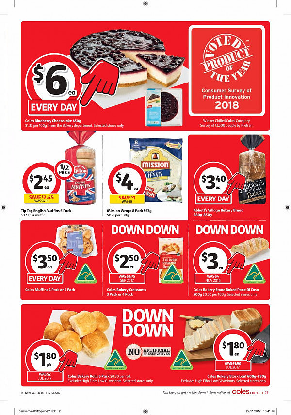 Coles 12月6日至12日特价集锦 虾饺电动牙刷鱼油半价！ - 27