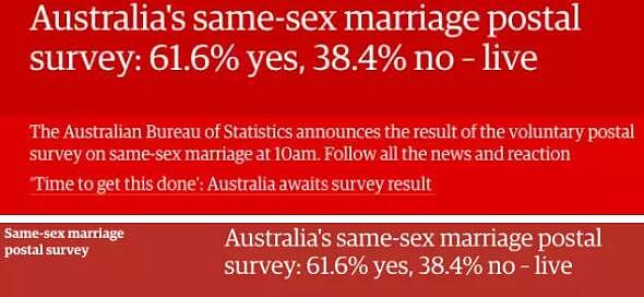 多数票通过！澳洲同性婚姻今天正式合法化！最早1月8日可注册结婚！这是澳洲历史性一刻！现场人们相拥欢呼到炸裂！ - 36