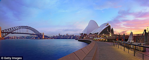 Sydney (pictured) is the ninth most popular city break