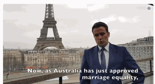 “他说Yes！”昨天，澳洲同性婚姻法案全面通过，澳大使当场向男友求婚！ - 6