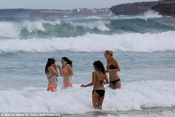 可以，这很Bondi！比基尼美女悉尼海滩练瑜伽 倒立摆拍成靓丽风景线！（图） - 12