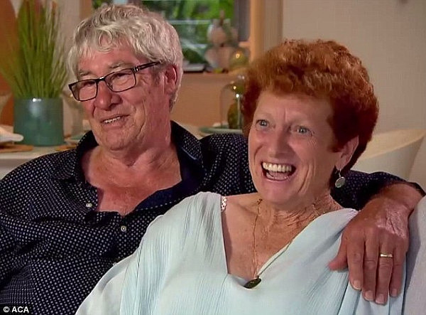 Sunshine Coast couple Joe and Marie Watson (Pictured), who gave their life savings to their daughter, are now the owners of three lavish properties across the country - worth more than $3.4 million