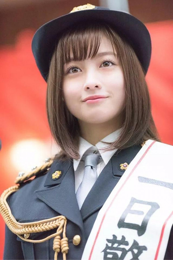 日本美少女桥本环奈变身“史上最萌警长”，网友：请逮捕我吧！