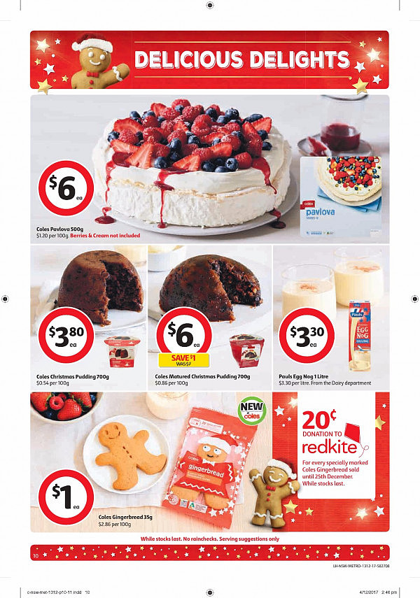 Coles12月13日至19日特价集锦  猪骨猪腿肉大米虾饺葡萄特卖！ - 10