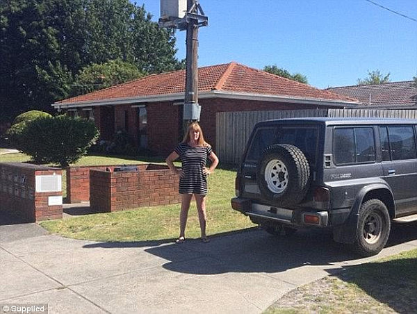 Tanyia Johnson, from Springvale, Melbourne , received two $93 fines in March for parking her car in her driveway
