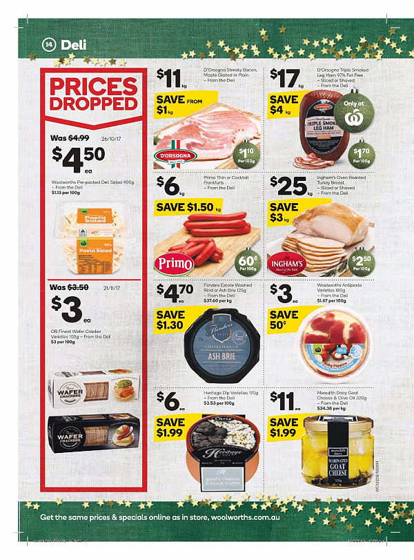 Woolworths12月13日至19日特价集锦 芒果冰淇淋水饺植物油半价！ - 14