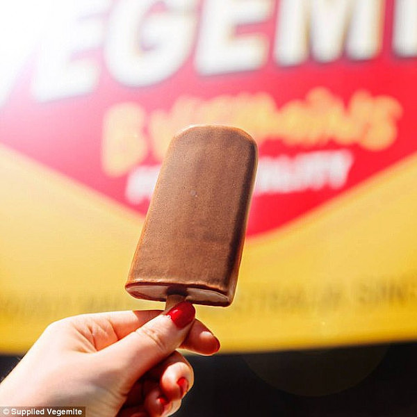 Vegemite creators are ruffling feathers with its release of Vegemite 'Ice Cream Pops' (pictured)