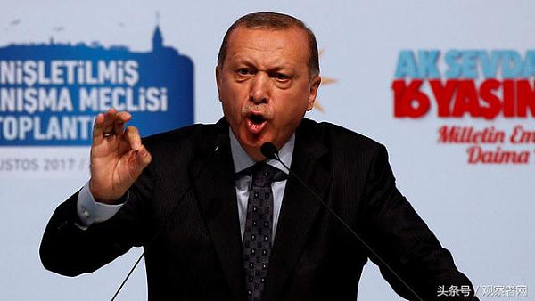 土耳其抨击一些阿拉伯国家“软弱”害怕美国