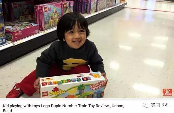 6岁小孩靠拍玩具测评上了福布斯榜，年入一千万美元
