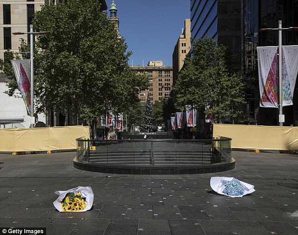 悉尼人质劫持事件纪念碑今日揭幕 马丁广场建成永久性“花海”（组图） - 3