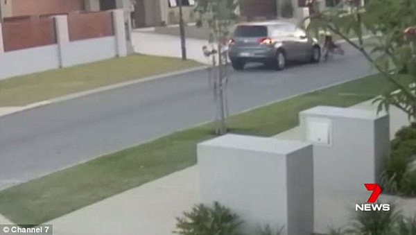 惊险！澳华裔男童在自家门口被汽车撞飞 所幸无生命危险（组图/视频） - 2