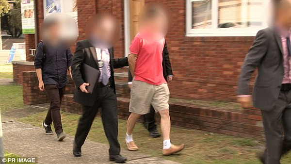 Chan Han Choi (pictured) was apprehended by Australian Federal Police units on Saturday, charged with brokering and discussing the supply of weapons of mass destruction