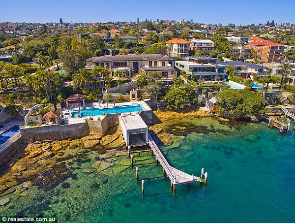 A stunning harbourside palace in one of Sydney's most affluent suburbs has sold for a staggering $67 million - but it's still only the third most expensive sale in the area