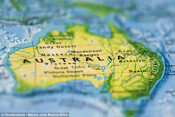 The continent is shifting 7cm northeast every year as the tectonic plate on which Australia sits drifts like a slow-moving ship