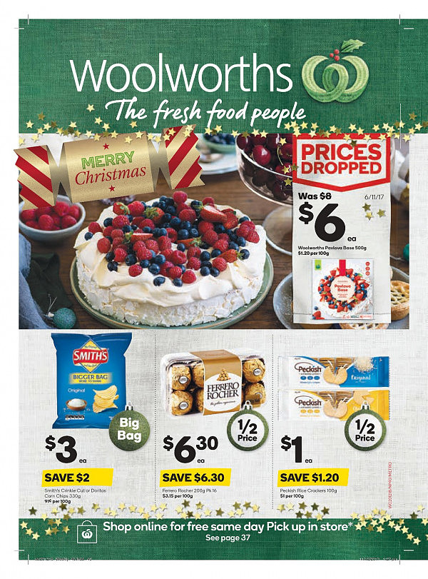 Woolworths 12月20日至26日特价集锦！羊腿全鸡香槟等等，圣诞狂欢餐桌上的一切都特价！ - 40