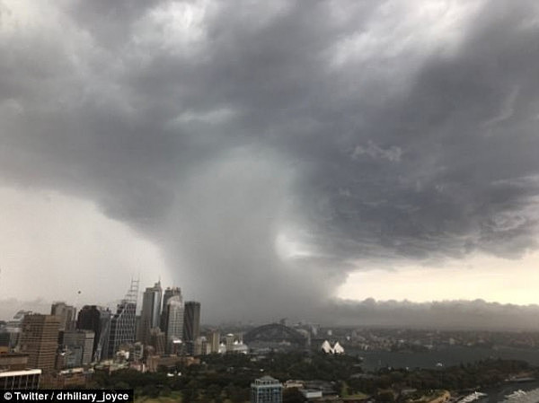 闪电风暴袭击悉尼，温度速降10度！震撼场景犹如好莱坞大片！（组图） - 3