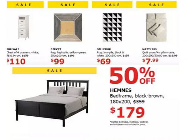 IKEA年终大甩卖！太便宜了！双人床+床头柜+五斗柜4件套只要$291！真正的半价啊！ - 3