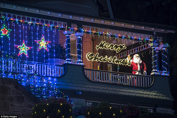 Local resident in Mosman picked up the slack after the council spent a pittance on decorations 