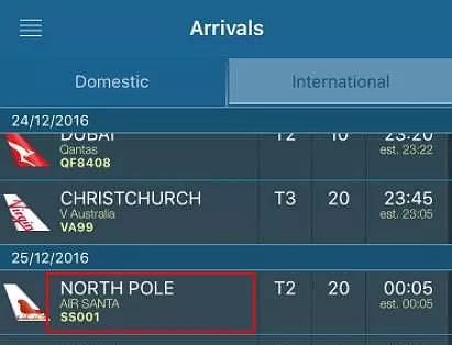 天啊！昨晚，圣诞老人从墨尔本机场入境！官方确认航班号为1SANTA，还在境内呆了5个小时！ - 8