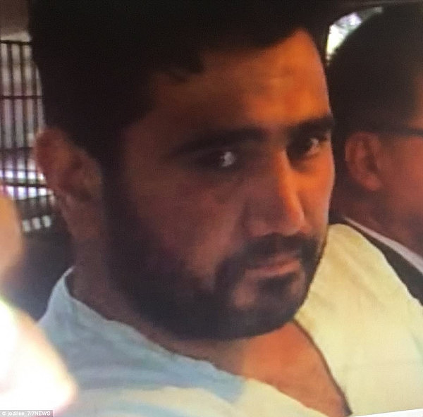 Saeed Noori (pictured) was charged with 18 counts of attempted murder and one count of conduct endangering life after being formally interviewed by police