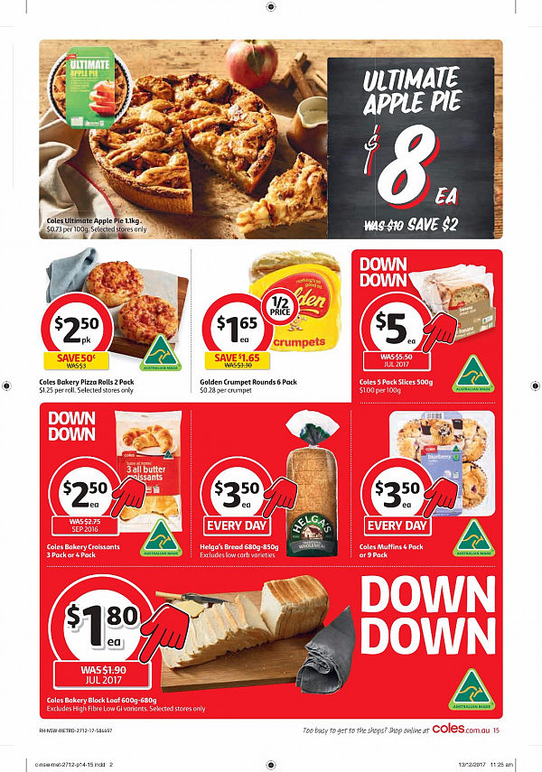 Coles 12月27日至1月2日元旦特辑！鱼排饺子可乐水壶半价！ - 15