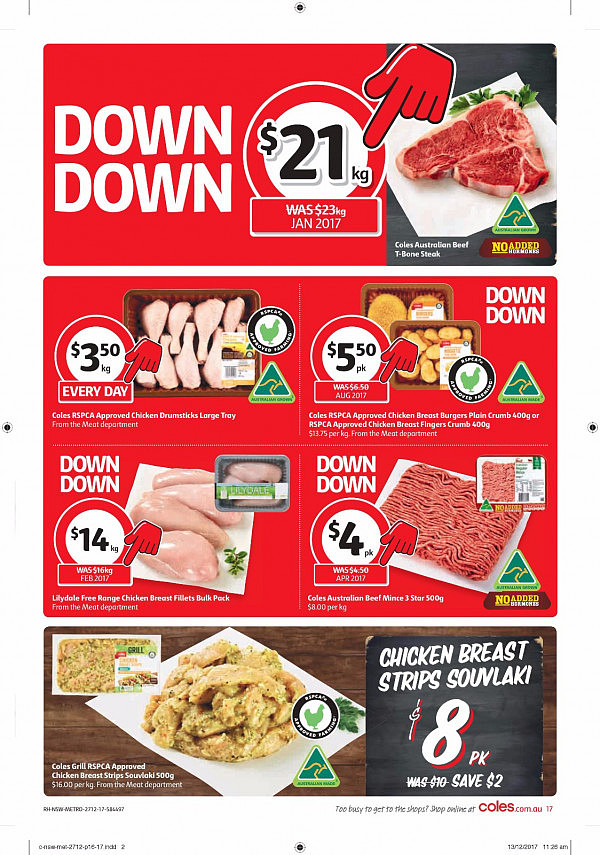 Coles 12月27日至1月2日元旦特辑！鱼排饺子可乐水壶半价！ - 17