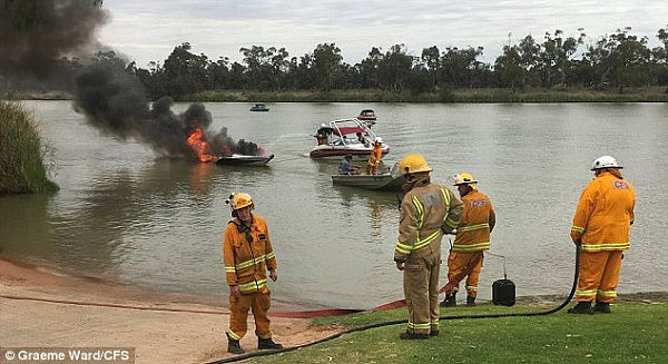 Two people were treated by paramedics at the scene for smoke inhalation