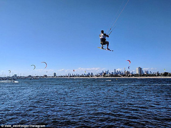 Bureau of Meteorology forecaster Sarah Fitton said winds will drag heat towards South Australia, Victoria and parts of southern New South Wales this week (Melbourne pictured)