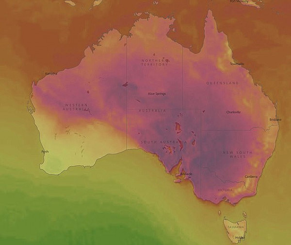 Most of Australia's main centres will be in for a scorching weekend, with high temperatures expected for Saturday and Sunday