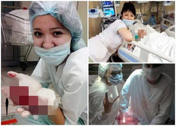 俄罗斯残暴新高度！手术间医生举病人器官自拍，医院成为恐怖现场
