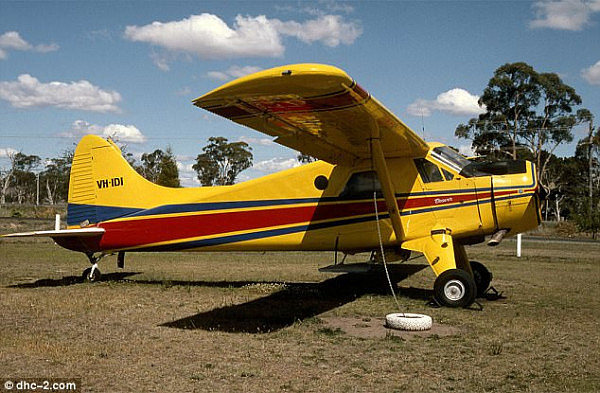 The seaplane that crashed into a Sydney river on New Year's Eve killing all six people on-board had been 'destroyed' in a fatal crop dusting accident more than two decades earlier (pictured)