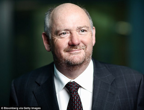 Richard Cousins (right) - a millionaire CEO in charge of British catering company Compass - was on board the plane with his fiancee, her daughter and his two sons