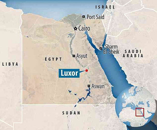 埃及载20人热气球坠毁画面 致1死12伤