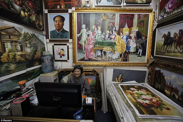 FBI称，全球黑手党都盯上这个中国神秘小村庄！每年从这里买走一万多幅油画... - 22
