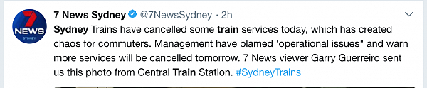 悉尼火车已“完蛋”，“欢迎来到第三世界” 火车检修致大面积延误！通勤者吐槽不断！ - 8