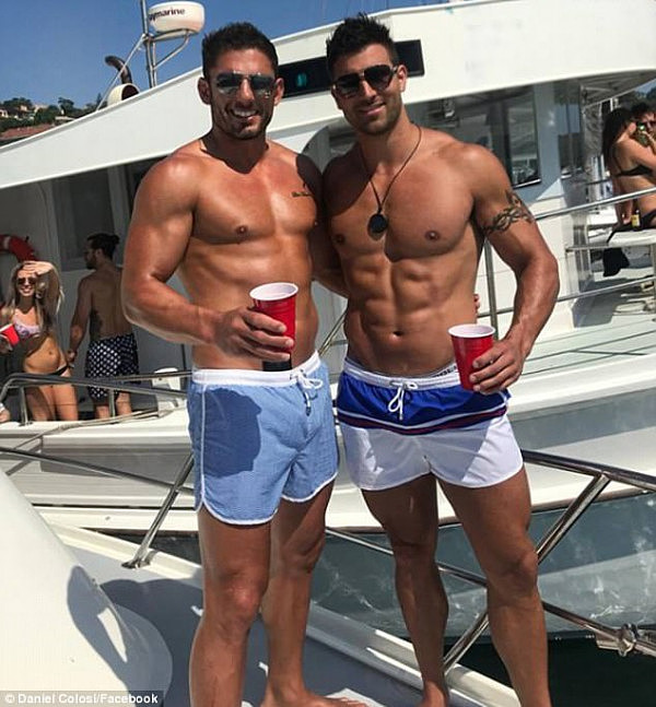 Daniel Colosi (right) and Stephen Lenoci (left) began trading cryptocurrency just a few months ago but have already made thousands and say they'll be millionaires before the end of the year