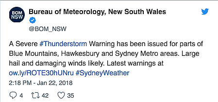 气象局发布严重“雷暴冰雹”预警！悉尼墨尔本高温天还将持续... - 3