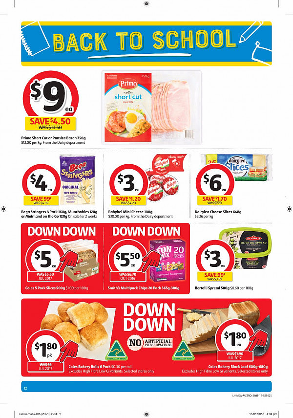 Coles 1月24日至30日特价集锦！菜油大米制冷箱可乐冰淇淋半价！ - 12