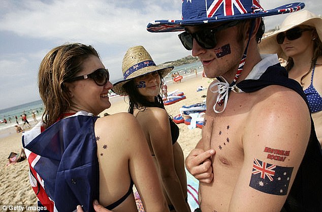 More than 70 per cent of Australians do not want the date of Australia Day to change, according to a recent poll of 1,000 people (stock image) 