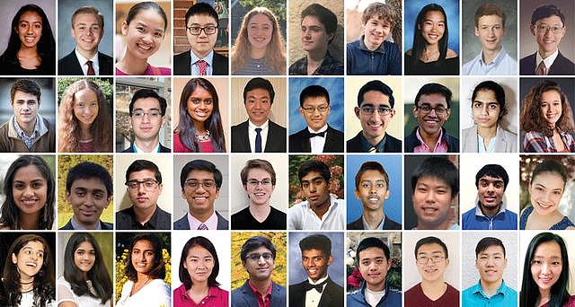 美国“少年诺贝尔奖”决赛入围名单出炉 华裔学生占比惊人