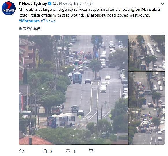 悉尼Maroubra Junction突发枪击事件！警员被刺严重受伤 歹徒被当场击毙（组图/视频） - 4
