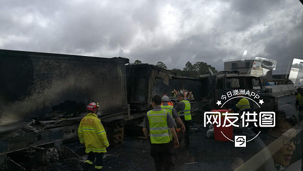 悉尼M5高速路上油罐车爆炸完全焚毁！周边交通大面积阻塞（图） - 3