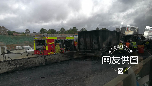 悉尼M5高速路上油罐车爆炸完全焚毁！周边交通大面积阻塞（图） - 4